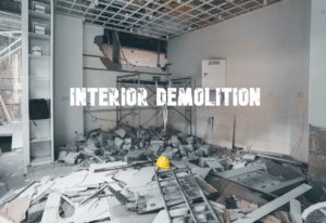 Interior demolition